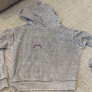 Play Six - Super Soft Kids Hoodie with jewelled “Love” on the back